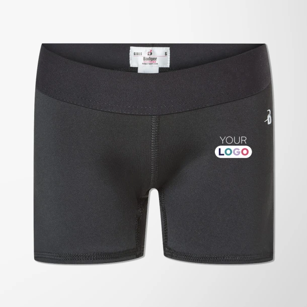 Badger Youth Compression Pro Shorts