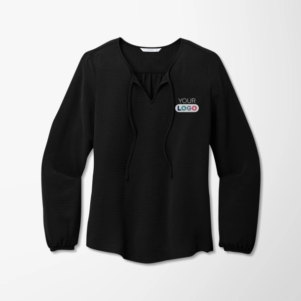 Port Authority® Women's Textured Crepe Blouse