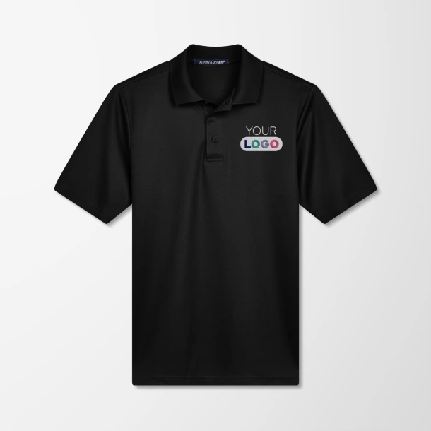 Devon & Jones Men's Plaited CrownLux Performance® Polo