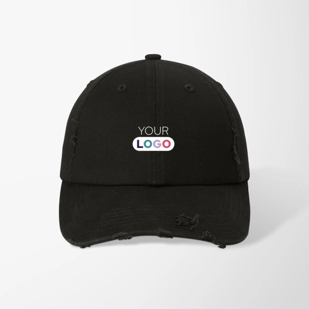 District ® Cotton Twill Distressed Cap