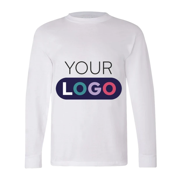 Bayside Adult Long-Sleeve Cotton T-Shirt