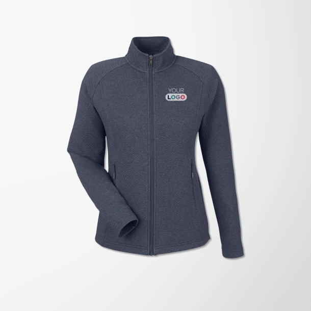 North End Women's Full-Zip Textured Spirit Sweatshirt