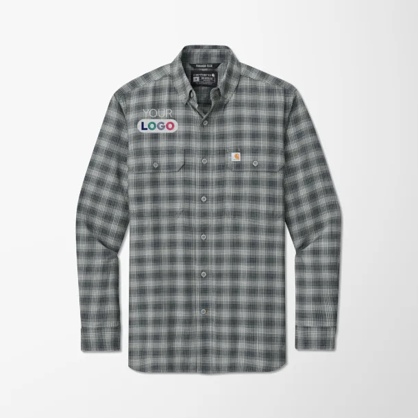Carhartt® Rugged Flex® Plaid Long Sleeve Shirt