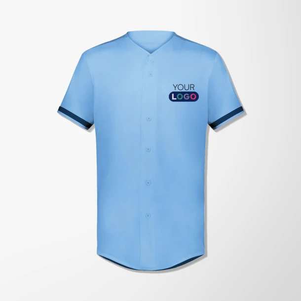 Augusta Sportswear Adult Button-Down Baseball Jersey