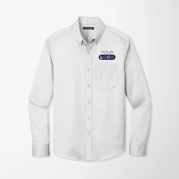 Port Authority® Men's Long-Sleeve Twill SuperPro React™ Shirt