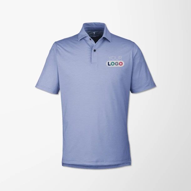 Fairway & Greene Men's Striped Tournament Polo