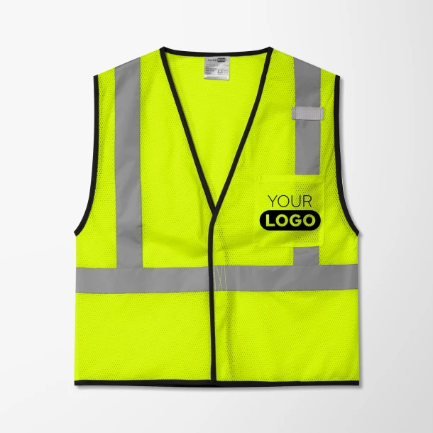 CornerStone® Adult Mesh ANSI 107 Class 2 Economy Vest