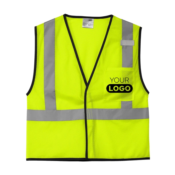 CornerStone® Adult Mesh ANSI 107 Class 2 Economy Vest