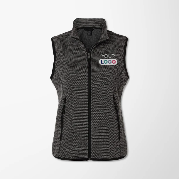 North End Women's Fleece Jasper Vest