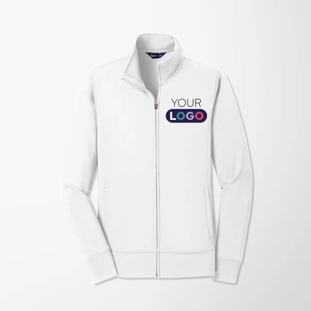 Sport-Tek® Women's Full-Zip Fleece Sport-Wick® Jacket