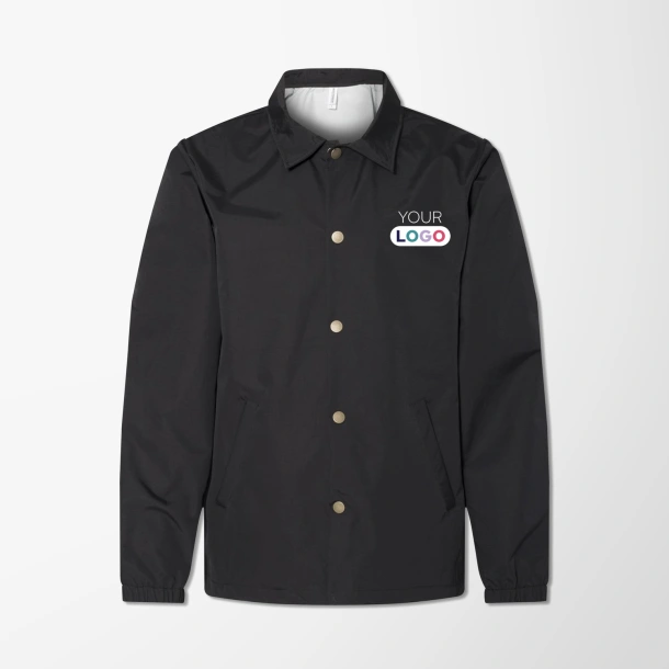 Independent Trading Co. Men's Water-Resistant Coach’s Jacket