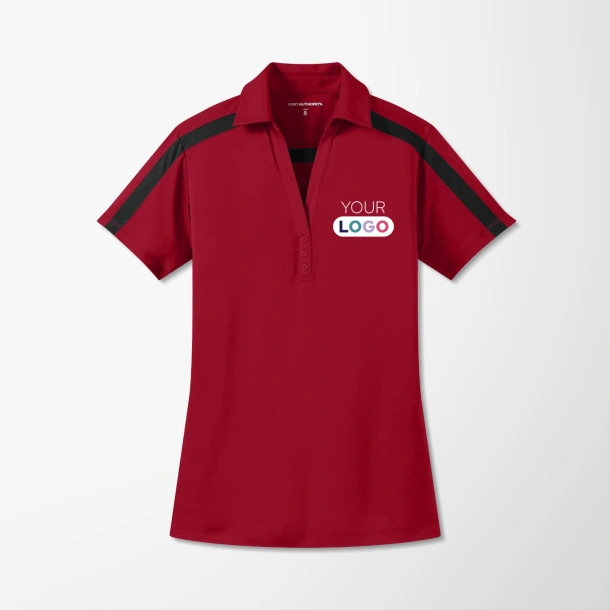 Port Authority® Women's Colorblock Silk Touch™ Performance Polo