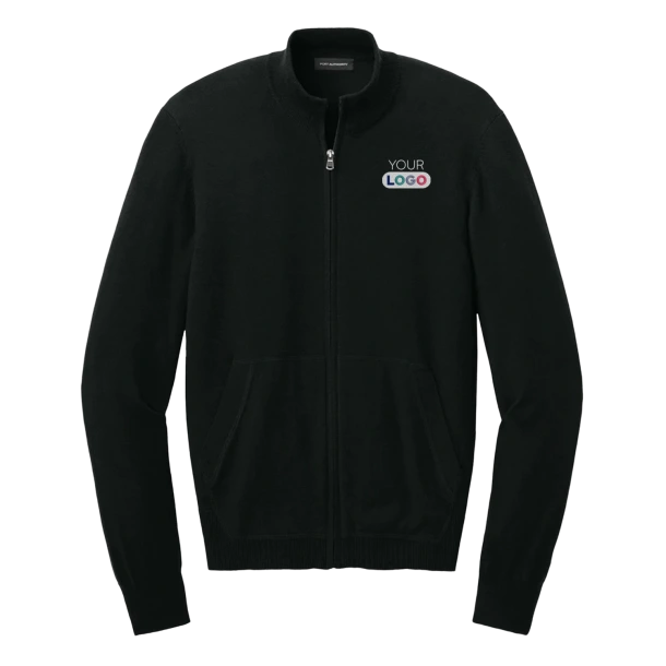Port Authority® Men's Full-Zip Easy Care Sweater