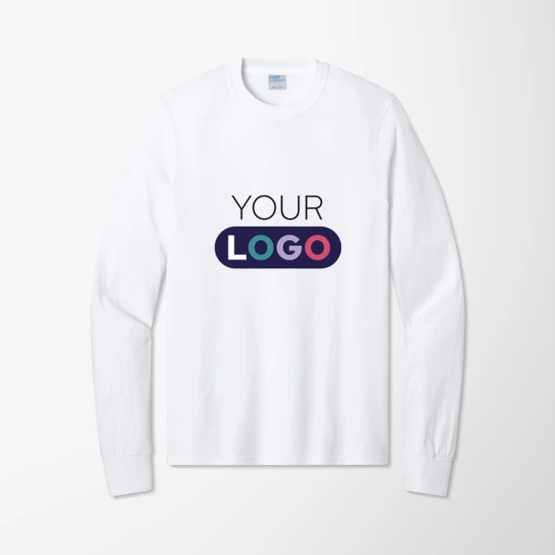 Port & Company® Adult Long-Sleeve Cotton Core T-Shirt