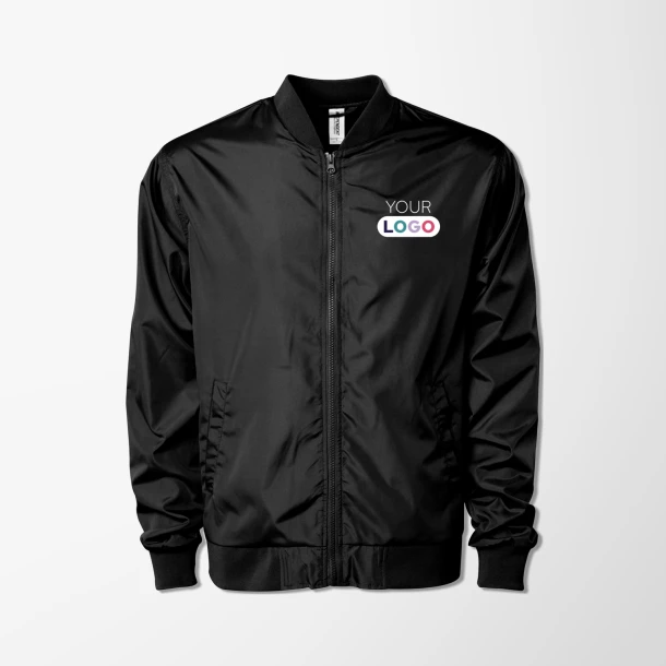 Independent Trading Co. Men's Lightweight Bomber Jacket
