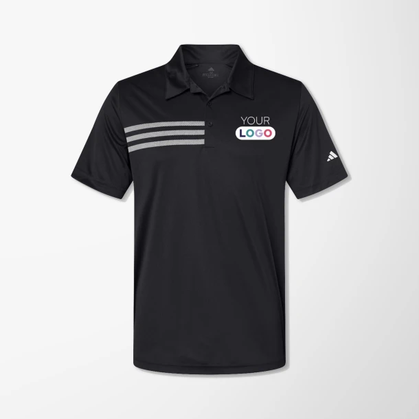 adidas® 3-Stripes Polo Shirt