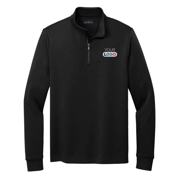 Brooks Brothers® Men's Quarter-Zip Double Knit Pullover