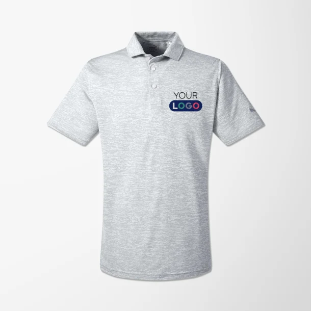 Puma Golf Men's Heather Icon Polo
