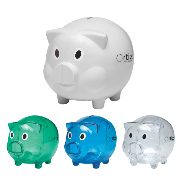 Plastic Piggy Bank