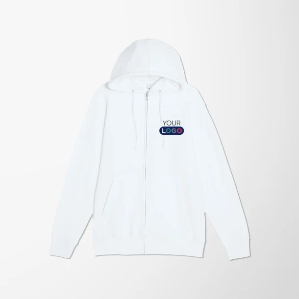 Lane Seven Adult Full-Zip Premium Fleece Sweatshirt