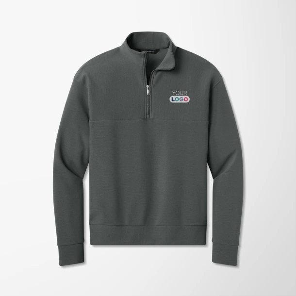 Mercer+Mettle® Men's Quarter-Zip Textured Pullover