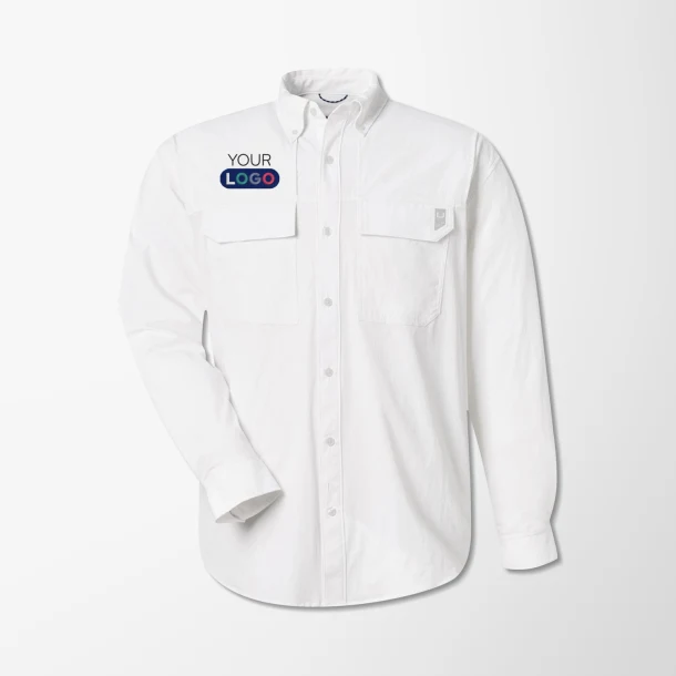 HUK Men's Long-Sleeve Creekbed Shirt