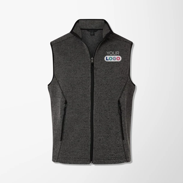 North End Men's Fleece Jasper Vest