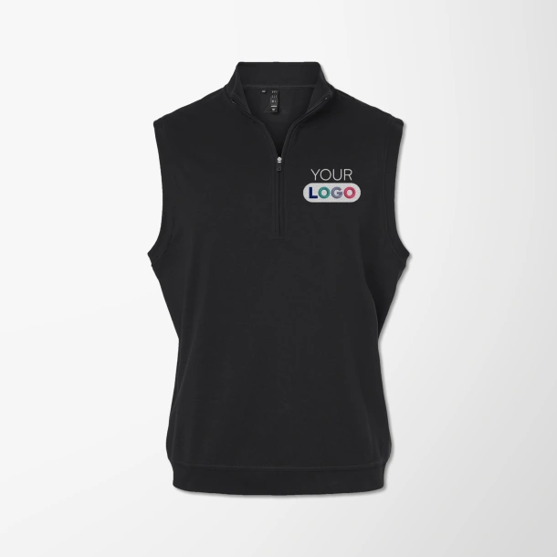 adidas® Men's Quarter-Zip Club Vest