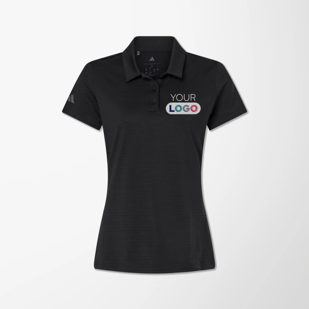 adidas® Women's Textured Stripe Polo
