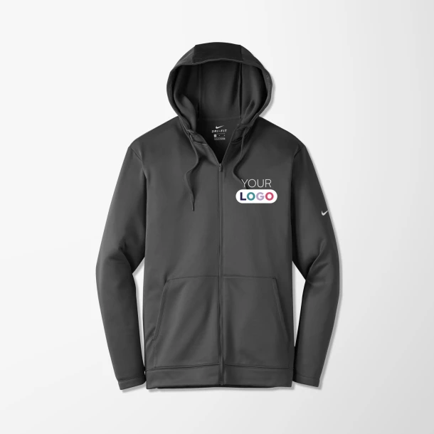 Nike Men's Full-Zip Therma-FIT Fleece Hoodie