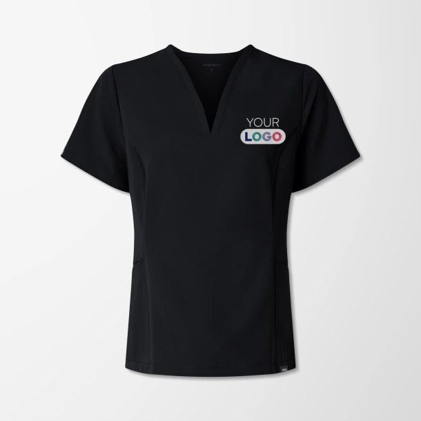 Jaanuu Women's V-Neck Calix Scrub Top