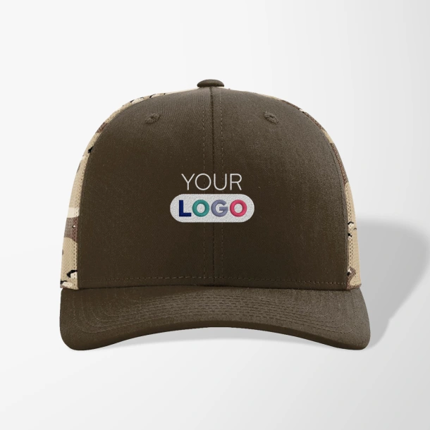 Richardson Printed Mesh Trucker Hat