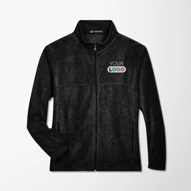 Harriton Men's Full-Zip Fleece Jacket