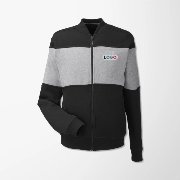 Nautica Adult Fleece Anchor Bomber Jacket