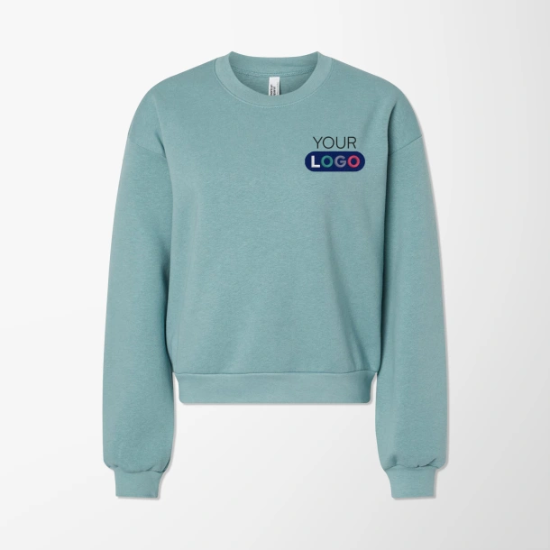 American Apparel Women's Fleece ReFlex Crewneck
