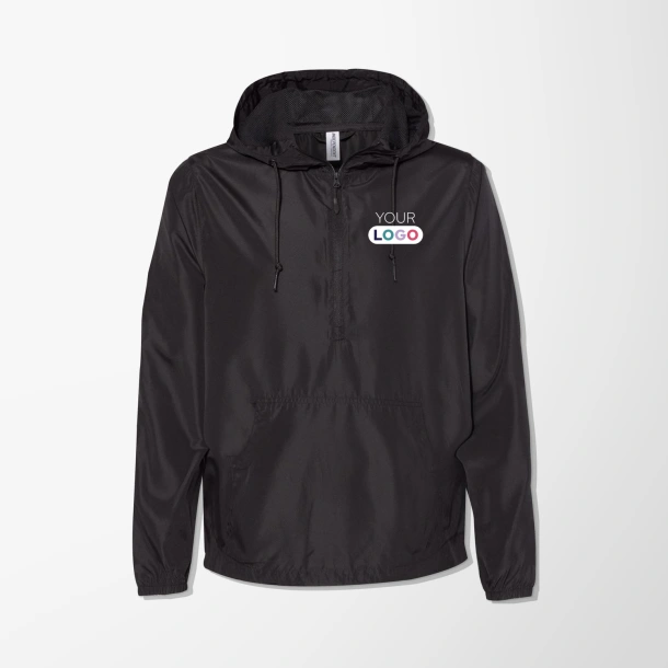Independent Trading Co. Men's Quarter-Zip Windbreaker Jacket