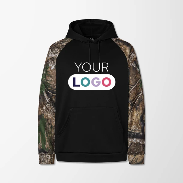 Realtree® Adult Colorblock Performance Hoodie