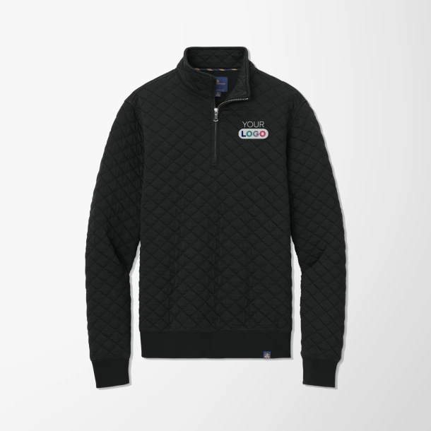 Brooks Brothers® Men's Quilted Quarter-Zip Pullover