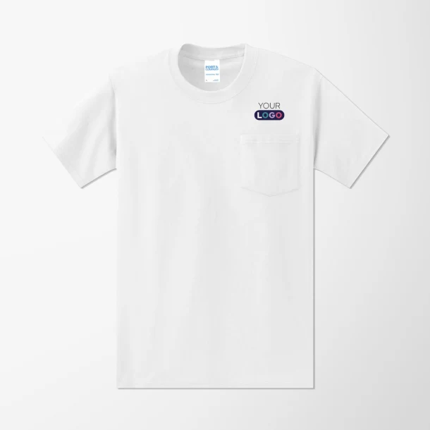 Port & Company® Adult Essential T-Shirt with Pocket