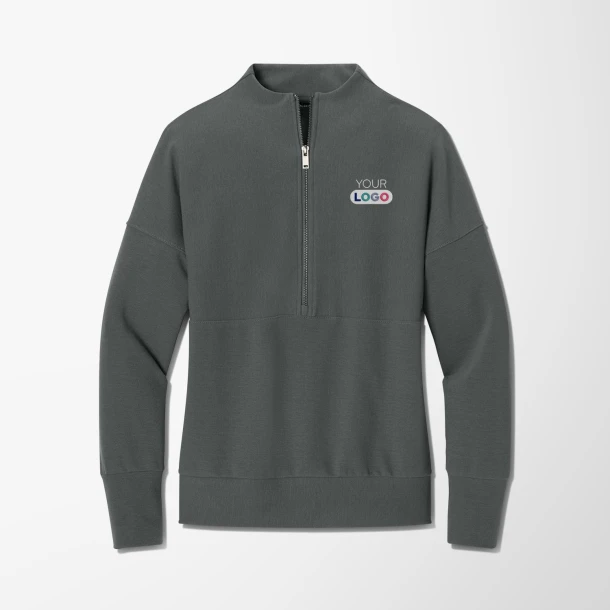 Mercer+Mettle® Women's Quarter-Zip Textured Pullover