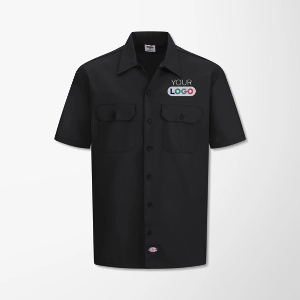 Dickies Men's Tall Short-Sleeve Work Shirt