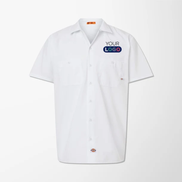 Dickies Men's Short-Sleeve Industrial Work Shirt