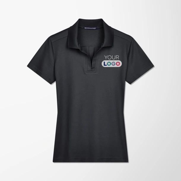 Devon & Jones Women's Plaited CrownLux Performance® Polo