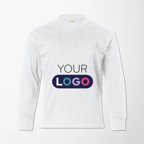 Hanes Youth Long-Sleeve Authentic T-Shirt