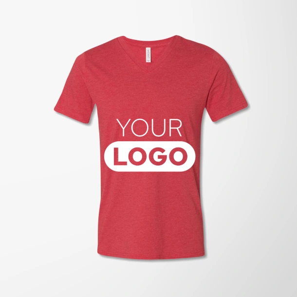 BELLA + CANVAS Adult V-Neck T-Shirt