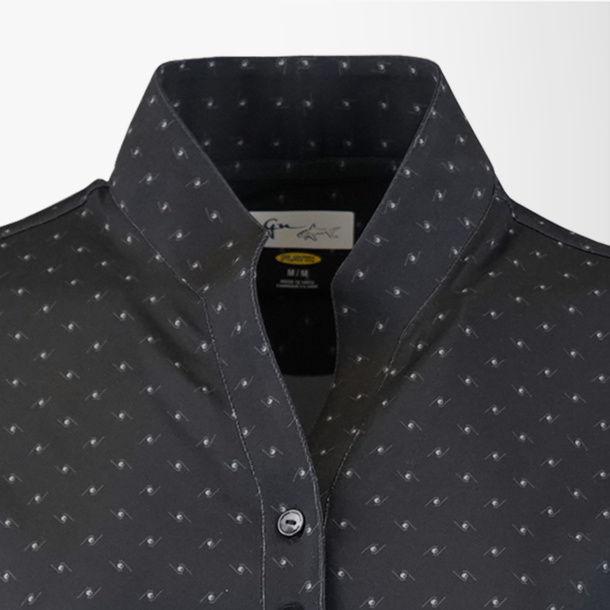 Greg Norman Women's Micro Pique Spinner Polo