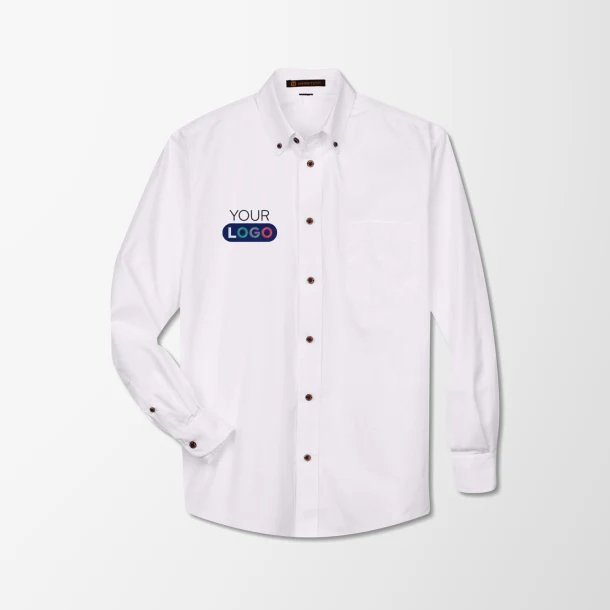 Harriton Men's Twill Easy Blend™ Shirt