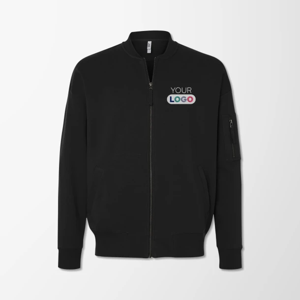 American Apparel Adult French Terry Bomber Jacket