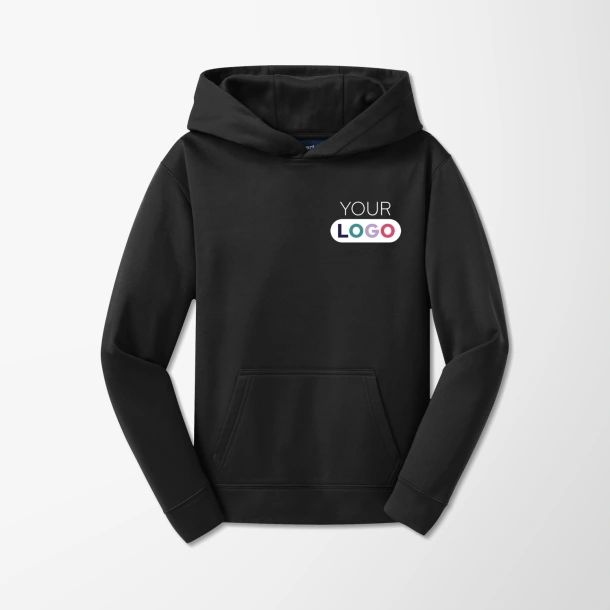 Sport-Tek® Youth Fleece Sport-Wick® Fleece Hoodie