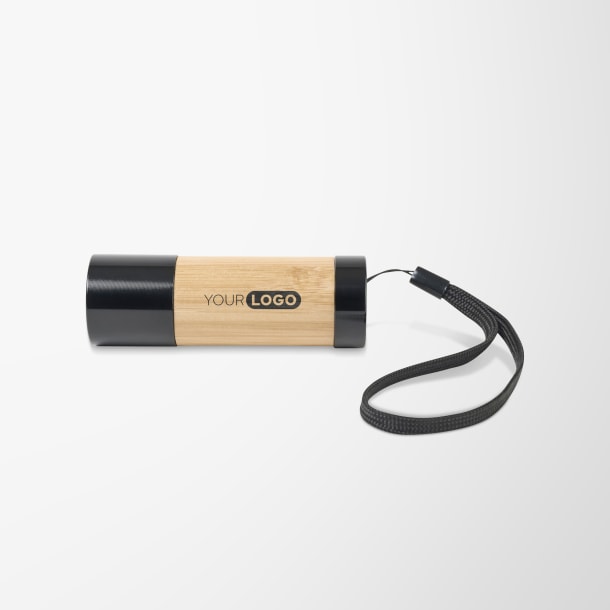 Mini LED Bamboo Flashlight